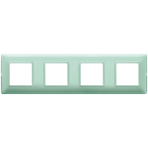 8M Plate 2+2+2+2 Int71 Reflex Mint Wall <b>Switch</b> Cover 34mm Length - Product Image 1