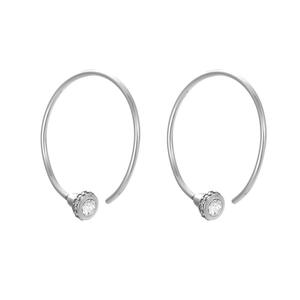 Pendientes de Aro de Acero Inoxidable EManco, Geometría Moderna, Joyería Ligera de Lujo para Mujer - Product Image 6