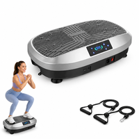 Plataforma de Masaje Vibratoria 4D para Ejercicios en Casa, Pérdida de Peso, Adelgazamiento y Drenaje Linfático