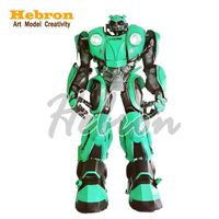 Kostum Maskot Robot LED Dewasa yang Dapat Dipakai, Laris Manis di Guangzhou Hebron, untuk Pesta Halloween dan Karnaval
