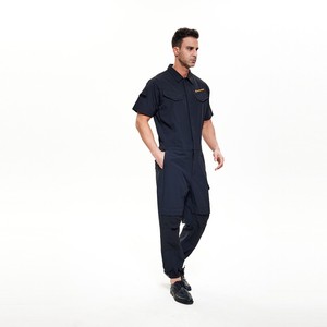 Vêtements <span class=keywords><strong>de</strong></span> <span class=keywords><strong>travail</strong></span> combinaisons à manches courtes 1 pièces uniforme <span class=keywords><strong>de</strong></span> <span class=keywords><strong>travail</strong></span> pour hommes séchage rapide - Product Image 3