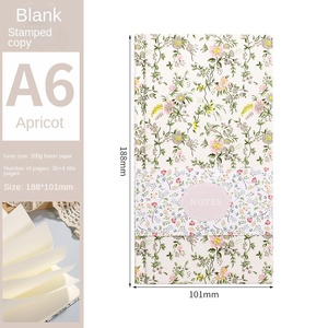 Bìa Cứng Sinh Viên Hoa Vải Đầy Đủ Trống Lõi Máy Tính Xách Tay Du Lịch Tem Tay Cuốn Sách Vải Bìa Tạp Chí Notepad Cho Món Quà Kỳ Nghỉ - Product Image 6