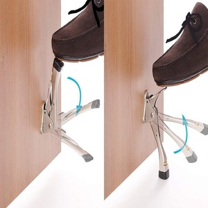 Tope de puerta de 4 pulgadas, tope de puerta con una altura ajustable táctil y punta de goma, <span class=keywords><strong>2</strong></span> paquetes - Product Image 4