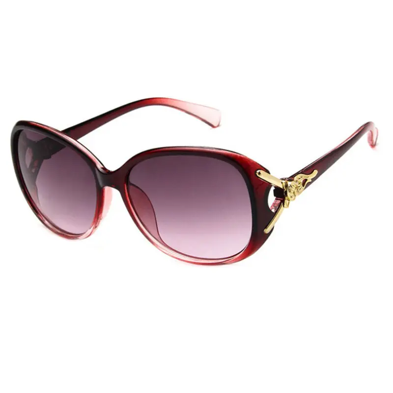 8842 Wholesale New Fashion Trend Luxury Custom Logo Women's Fox Head Sunglasses UV400