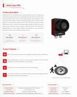 Caméra IA JAKA Lens VPS 2.0 pour casque, détection de personnes, suivi des mouvements, Plug and Play, GigE, réponse en 200 ms