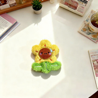 En gros Porte-clés en peluche Tournesol, Pendentifs créatifs pour sac à dos, Décorations de sac, Jouets pour enfants mignons, exquis et de style dessin animé, Cadeau