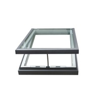 Fenêtre de toit électrique moderne automatique en alliage d'aluminium de haute qualité, pare-pluie, pare-soleil, persiennes