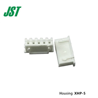 Connecteur rectangulaire JST XHP-5 de série XH, pas de 2,5 mm, hauteur de montage de 9,8 mm, interconnexions en alliage de cuivre, 3A 250V