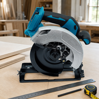Scie circulaire sans fil de qualité industrielle, 18V, 125 mm, haute puissance, machine à découper le bois portable
