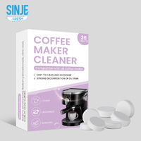 Tablettes effervescentes pour machine à café écologiques de qualité supérieure, 50%-80% d'ingrédients actifs, anti-calcaire longue durée, nettoyage en profondeur, sans danger pour les aliments