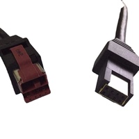 HOSIDEN 24V Mini DIN 3P Cable de impresora trenzado PVC 12 meses envío rápido USB A/B Y Cable para ordenador fabricado alimentado USB B