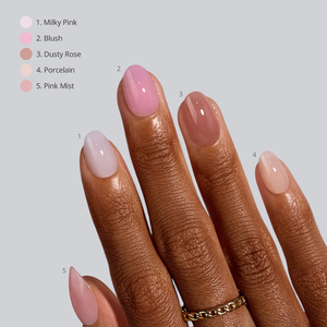 XCOATTIPS XS Extra Short Oval 160pcs Faux Ongles Nude Naturel Ballerina Soft Gel X Plain Press On Nails En Gros - Product Image 2