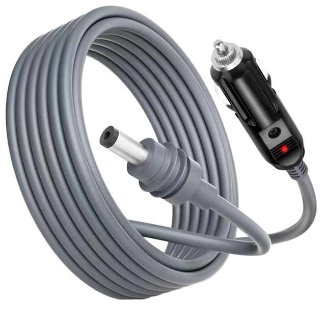 12V 24V Car Cigarette Lighter to DC 5521 Power Cable Starlink Mini DC 5.5 X 2.1mm Charging Cable