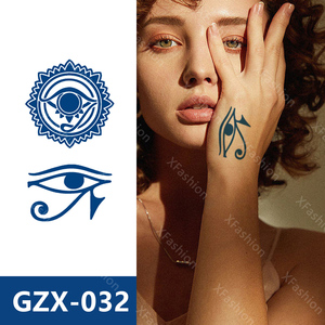 Tatuaggio impermeabile all'ingrosso personalizzato dura 2 settimane realistico Semi permanente adesivo del tatuaggio - Product Image 6