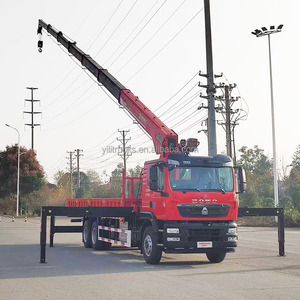 Camion à <span class=keywords><strong>benne</strong></span> basculante HOWO TX 6x4 10T avec <span class=keywords><strong>grue</strong></span>, <span class=keywords><strong>grue</strong></span> montée sur camion 12T, <span class=keywords><strong>grue</strong></span> à flèche droite montée sur camion 14T - Product Image 4