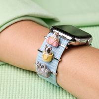 Pendentif mignon pour animaux de compagnie, breloque 3D colorée pour sacs, chats et chiens, accessoires de bracelet DIY pour bracelet de montre Whoop 5.0