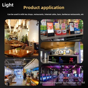 Tùy chỉnh A4 không dây LED hộp đèn hai mặt chiếu sáng <span class=keywords><strong>menu</strong></span> Máy tính để bàn biển quảng cáo cho thanh gian hàng thẻ công thức Thẻ quảng cáo - Product Image 2