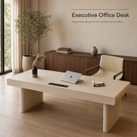 Bureau de travail réglable en hauteur, personnalisable, en bois massif, avec plateau multi-niveaux, ergonomique, minimaliste, mobilier de bureau à domicile