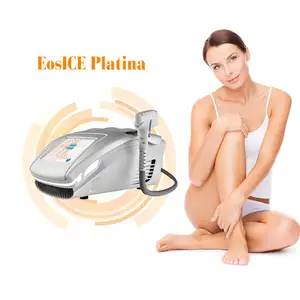 EOS ICE 755nm 808nm 1064nm three-wave laser hair removal machine with the super large spot handle