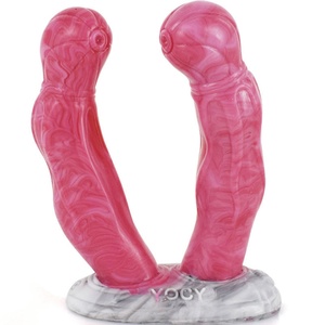 YOCY New 5 Inch Small Freshman Fantasy Animal Silicon Anal Plug Double Headed <b>Dildo</b> Sex Toys for Couples Bdsm - Product Image 1