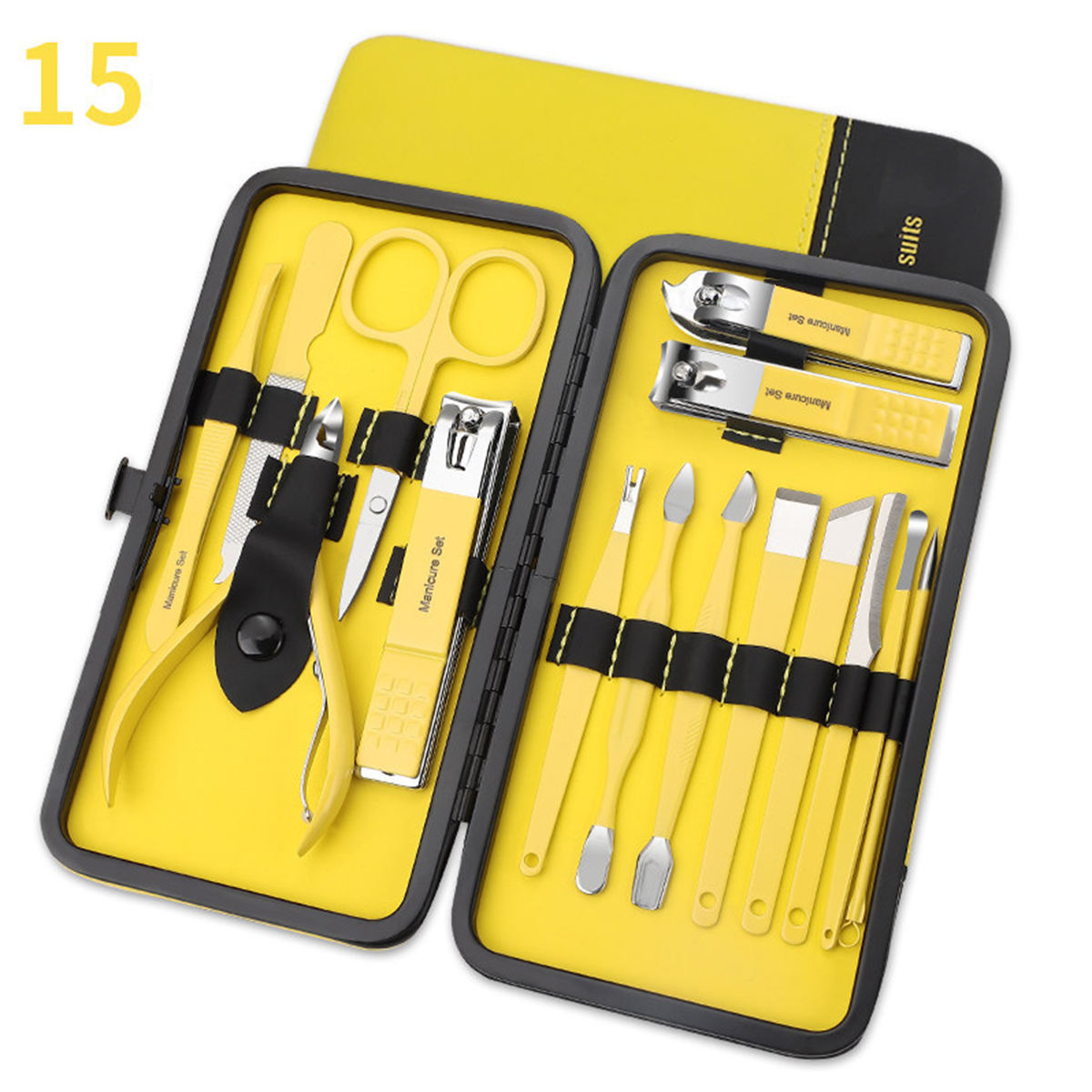 15 pcs manicure set