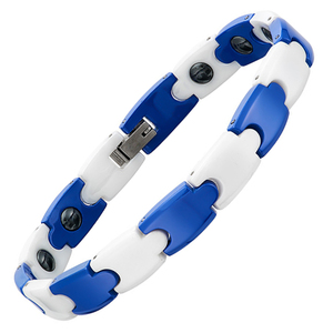 Pulsera de Energía Cuántica CAMAZ, Pulsera Magnética de Hematita con 18 Imanes, Joyería para el Cuidado de la Salud para Hombres - Product Image 2