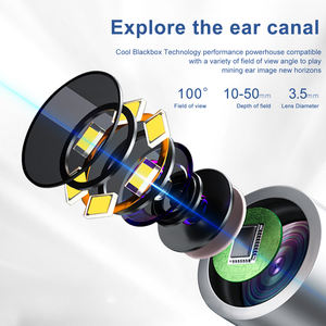 Otoscope portable avec caméra Wifi, nettoyeur d'oreille électrique intelligent sans fil, cuillère visuelle pour le nettoyage des oreilles - Product Image 2