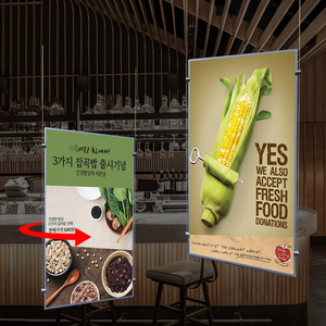 Promotion : Boîte lumineuse LED rectangulaire fine de 43 pouces, double face, pour vitrine, écran transparent, haute luminosité, étanche - Product Image 4