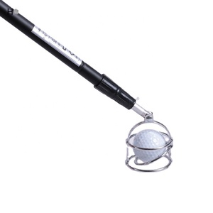 Black Stainless Steel Basket Head <strong>Golf</strong> <strong>Ball</strong> Retriever Picker With Aluminum Shaft for <strong>Collect</strong> <strong>Golf</strong> <strong>Ball</strong> - Product Image 1