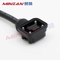 كابل طاقة MiNZAN MR-J3ENCBL MR-J3ENCBL5M-A1-A2 منخفض الطاقة لمحرك سيرفو مع مشفر لـ J3 J4 JE