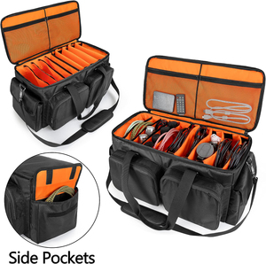 Large Capacity DJ <b>Cable</b> <b>Bag</b> for Extension Cords, Mics, Pedals, <b>Cable</b> <b>Bag</b> for Musicians, DJ Equipment Gig <b>Bag</b> - Product Image 2