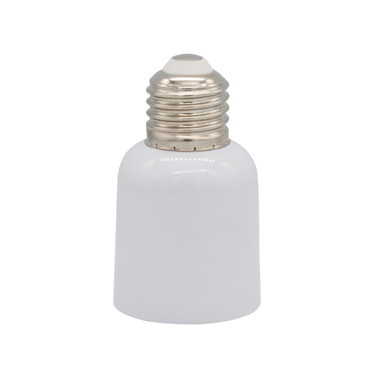 White E27 to E40 conversion lamp holder