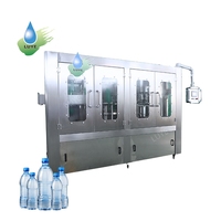 Machine de remplissage d'eau en gros, équipement d'embouteillage d'eau purifiée pour usine de production d'eau en bouteille de 330 ml et 500 ml