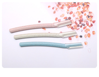 Ensemble de rasoirs à sourcils pour femmes, rasoir facial multifonctionnel avec lames inclinées pour l'exfoliation, la coupe et un façonnage soigné