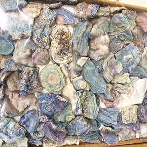 Großhandel poliert Engel Aura Chalcedon Achat Edelstein natürlichen Mineral Roh stein für Home Decoration Rough - Product Image 5