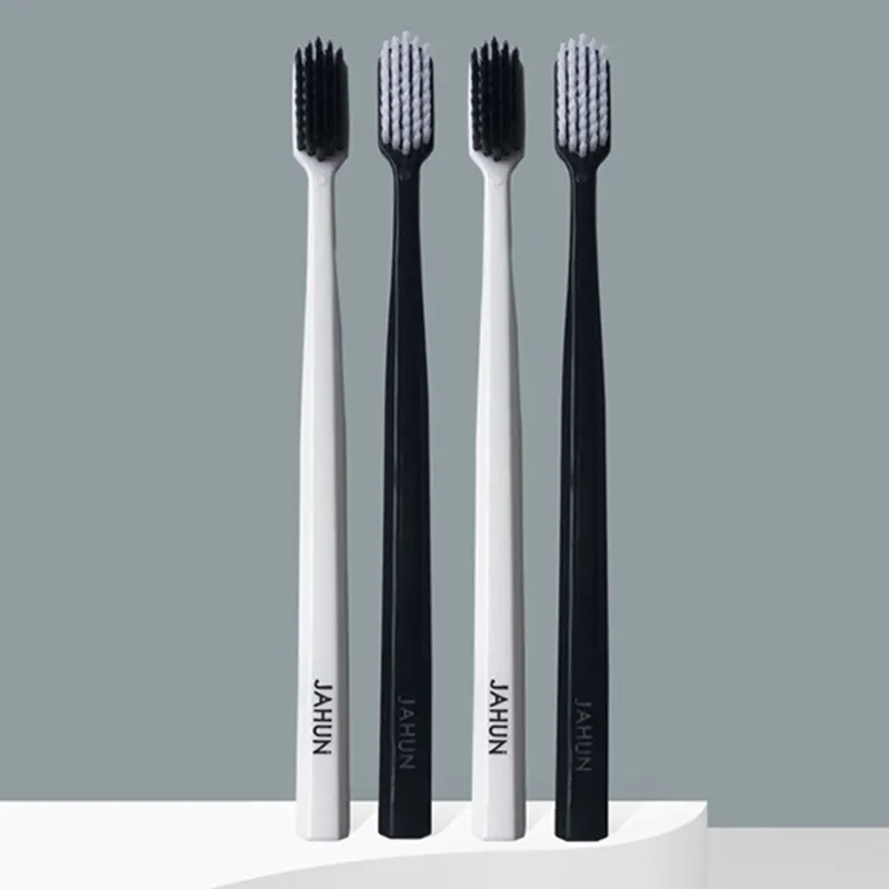 Brosse à dents en plastique à usage unique pour adulte, vente en gros, marque privée, hôtel, usine, brosses à dents personnalisées, bon marché