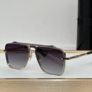 Lunettes de soleil carrées surdimensionnées rétro 2026, monture large de luxe, pour femmes, noires, dégradées, à la mode - Product Image 2