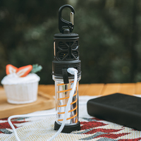 Lampe de camping rechargeable lanterne de camping lampe de pêche de camping avec anti-moustique