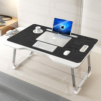 Bureau d'étude blanc de couleur personnalisée chambre à coucher bureau d'étude pliable moderne table d'ordinateur portable pour étudiants