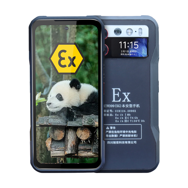 XUXIN KTW399(5G) Android 13 Octa Core Night Vision Gaming Waterproof Intrinsically Safe Explosion Proof Dustproof IP68 FHD