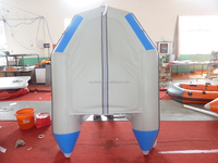 Bateau de pêche gonflable Zodiac bon marché avec moteur hors-bord en PVC écologique à grande vitesse à vendre
