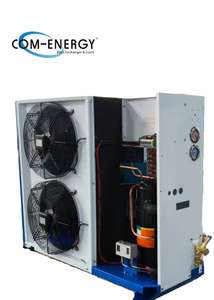 Конденсационный блок Com-Energy Type B для наружной установки с спиральным компрессором, энергосберегающий, на хладагенте R410A, с насосом и двигателем, для низких и средних температур - Product Image 3