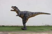 Costume de dinosaure T-Rex réaliste et personnalisable, avec structure métallique légère, pour utilisation en intérieur/extérieur, dans les écoles, les jardins, les aéroports