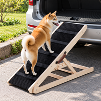 Rampe en bois pour chiens pour escaliers, lit et canapé, marchepieds pour animaux de compagnie, échelle pour chiens de petite, moyenne et grande taille, meubles d'escalade d'intérieur, fournisseur sur mesure