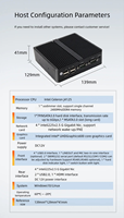 Mini PC MeetNeng Durable Win11, Ordinateur Industriel Fanless Haute Performance avec Processeur Intel – Divers Stock