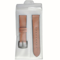 Bolsas de Almacenamiento para Correas de Reloj de PVC Transparente, Recubrimiento UV, Materiales Reciclados, 2 Piezas, Correa de Reloj de Cuero y Goma