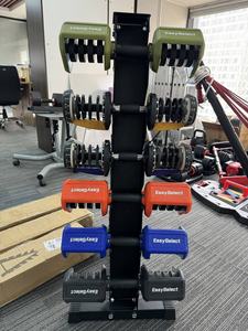 Support d'haltères A-Frame, support de poids 3 5 6 <span class=keywords><strong>7</strong></span> niveaux Organisateur de stockage de poids à plusieurs niveaux pour haltères Capacité de poids 300 <span class=keywords><strong>kg</strong></span> - Product Image 6