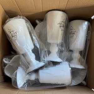Retro White Iron <strong>Flower</strong> Arrangement <strong>Vase</strong> Wedding Banquet Shooting Props Vintage Rustic <strong>Flower</strong> Metal <strong>Vase</strong> - Product Image 6