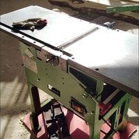 Machine à bois multifonctionnelle 3-en-1 avec table à glissière pour le travail du bois 220V/380V Facile à utiliser