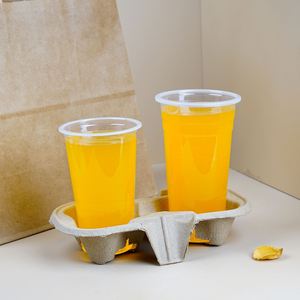 Custom logo Printing Eco-friendly 12/14/16/24oz clear Hot & <b>Cold</b> Drink Coffee Cafe <b>Cup</b> Disposable Plastic pp Single Wall <b>Cups</b> - Product Image 1